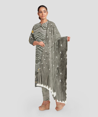 Drashti Creation Cotton Blend Printed Salwar Suit Material