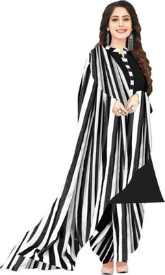 SIMPLYETHNIC Crepe Paisley Salwar Suit Material