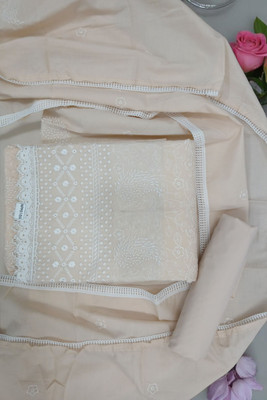 New Parag Fashion Cotton Blend Embroidered Salwar Suit Material