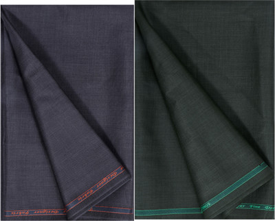 abhi fashion Polycotton Solid Trouser Fabric