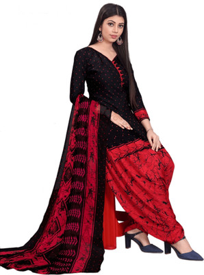 MORLY Crepe Printed Salwar Suit Material