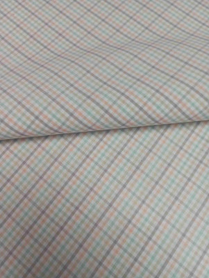 KRISDEE Pure Cotton Checkered Shirt Fabric