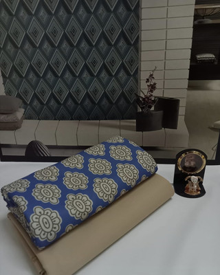 GIRIRAJ Cotton Silk Printed Shirt & Trouser Fabric
