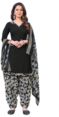 Rensil Crepe Printed Kurta & Patiyala Material