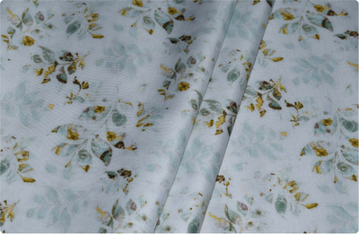 Arvind Pure Cotton Floral Print Shirt Fabric