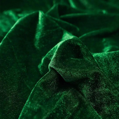 Hometail Velvet Solid Multi-purpose Fabric