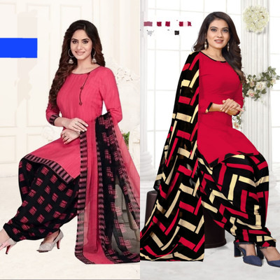 MAHAKLI CREATION Crepe Printed Salwar Suit Material
