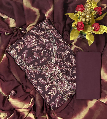 EJS Pure Cotton Printed Salwar Suit Material