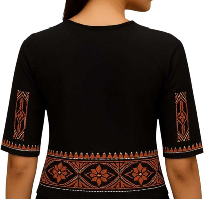 fashweave Pure Cotton Embroidered Blouse Material