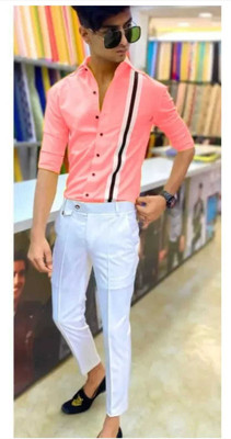 WELE DERBIES Cotton Blend Printed Shirt & Trouser Fabric