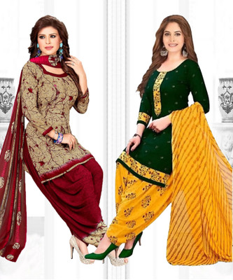 Caoimhe Crepe Printed Salwar Suit Material