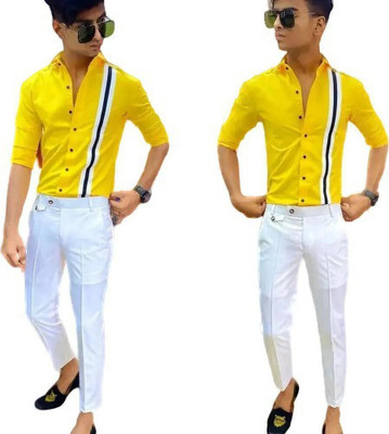 NILKHANTHFARIC Polycotton Solid Shirt & Trouser Fabric