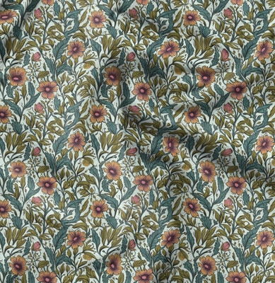 Soimoi Cotton Blend Printed Multi-purpose Fabric
