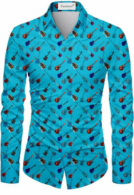 Parishow Polycotton Printed Shirt Fabric