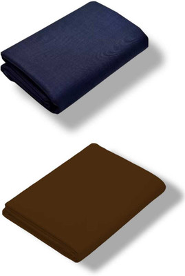 kalhari Cotton Blend Solid Shirt & Trouser Fabric