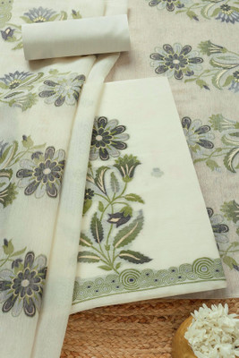 soch Chanderi Self Design Salwar Suit Material