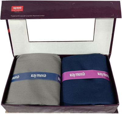 Raymond Cotton Blend Solid Shirt & Trouser Fabric