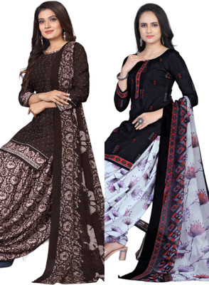HouseOfCommon Cotton Blend Printed Salwar Suit Material