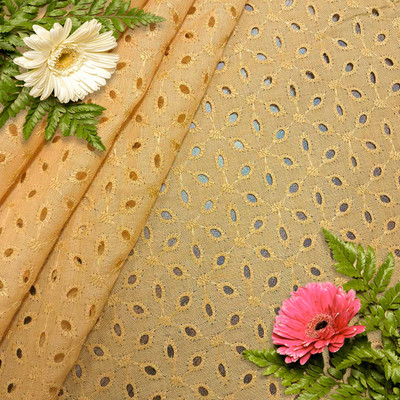 STUDIO LCX Pure Cotton Embroidered Kurta Fabric