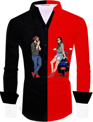 RUKUZ Polycotton Printed Shirt Fabric