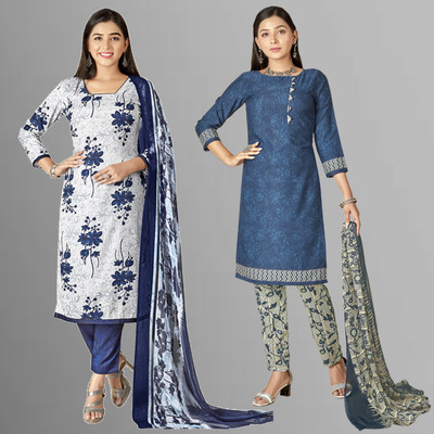 Kashvi Crepe Printed Salwar Suit Material