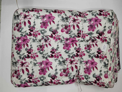 Pollycotton Cotton Blend Floral Print Salwar Suit Material