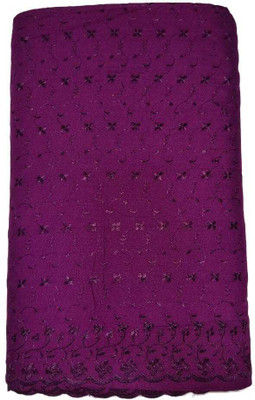 Rajani Cotton Blend Embroidered Blouse Material