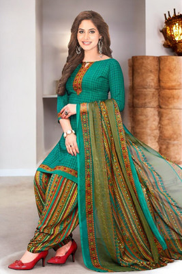Sisa Enterprise Crepe Solid Salwar Suit Material