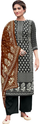 Rosaniya Wool Self Design Kurta & Palazzo Material