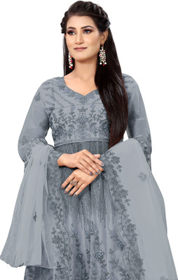 SHREENATHJI WORLD Women Kurta Palazzo Attached Dupatta Set
