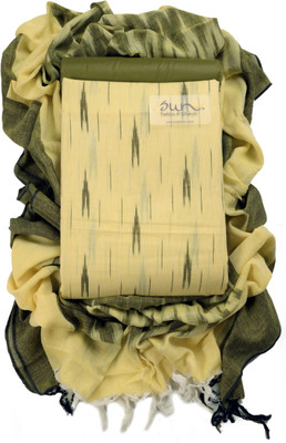 Sun Fashion And Lifestyle Cotton Blend Self Design Salwar Suit Material