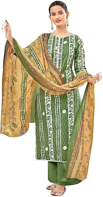 HouseOfCommon Pure Cotton Embroidered Salwar Suit Material