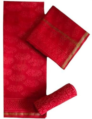 Eddika Chanderi Colorblock Salwar Suit Material