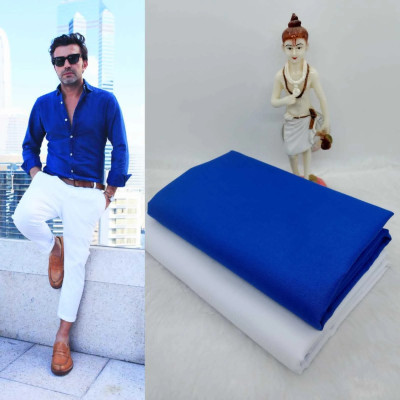 Rekag Polycotton Solid Shirt & Trouser Fabric