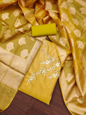 Tasrika Viscose Rayon Self Design Salwar Suit Material