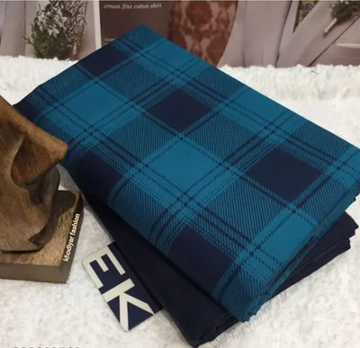 Jay Khodiyar Fashion Cotton Blend Printed Shirt & Trouser Fabric