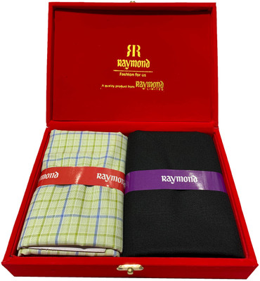 Raymond Polycotton Checkered Shirt & Trouser Fabric