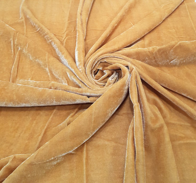 ALINA MODA Velvet Solid Multipurpose Running Fabric