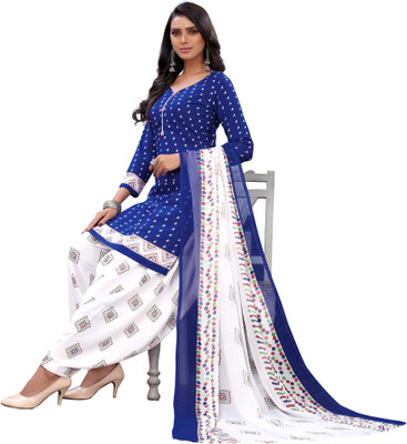 MAHAKLI CREATION Crepe Printed Salwar Suit Material