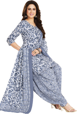 Simmu Printed Kurta, Patiala & Dupatta Set