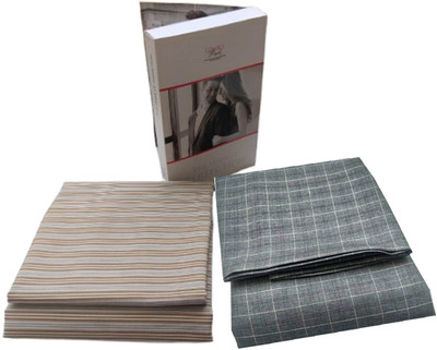Pri & Su CottLinns Cotton Blend Striped Shirt & Trouser Fabric