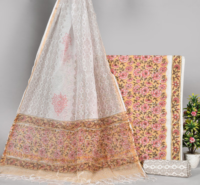 Hastkala Pure Cotton Printed Salwar Suit Material
