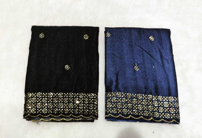 HEER FASHION Art Silk Self Design Blouse Material