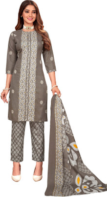 Rajnandini Cotton Blend Printed Salwar Suit Material