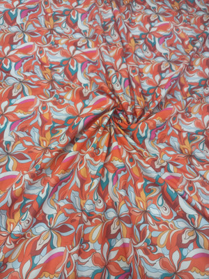 jayramfabrics Cotton Silk Printed Multi-purpose Fabric