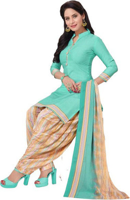 THEODORE Crepe Printed Salwar Suit Material