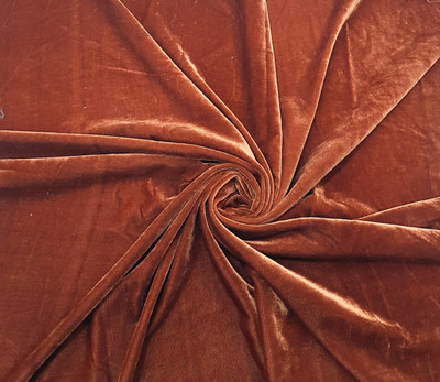 Seg Velvet Solid Multipurpose Running Fabric