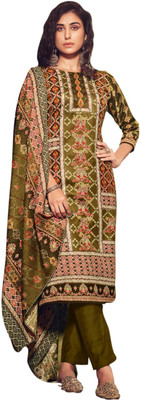 Rosniya Wool Printed Salwar Suit Material
