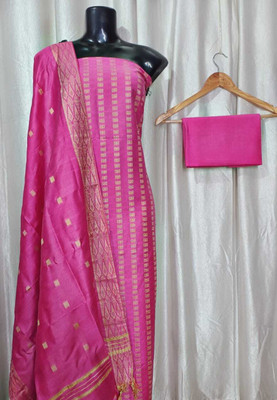 Aamir Fashion Textile Cotton Silk Self Design Kurta & Churidar Material