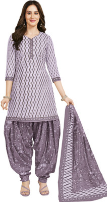 Miraan Cotton Blend Printed Salwar Suit Material